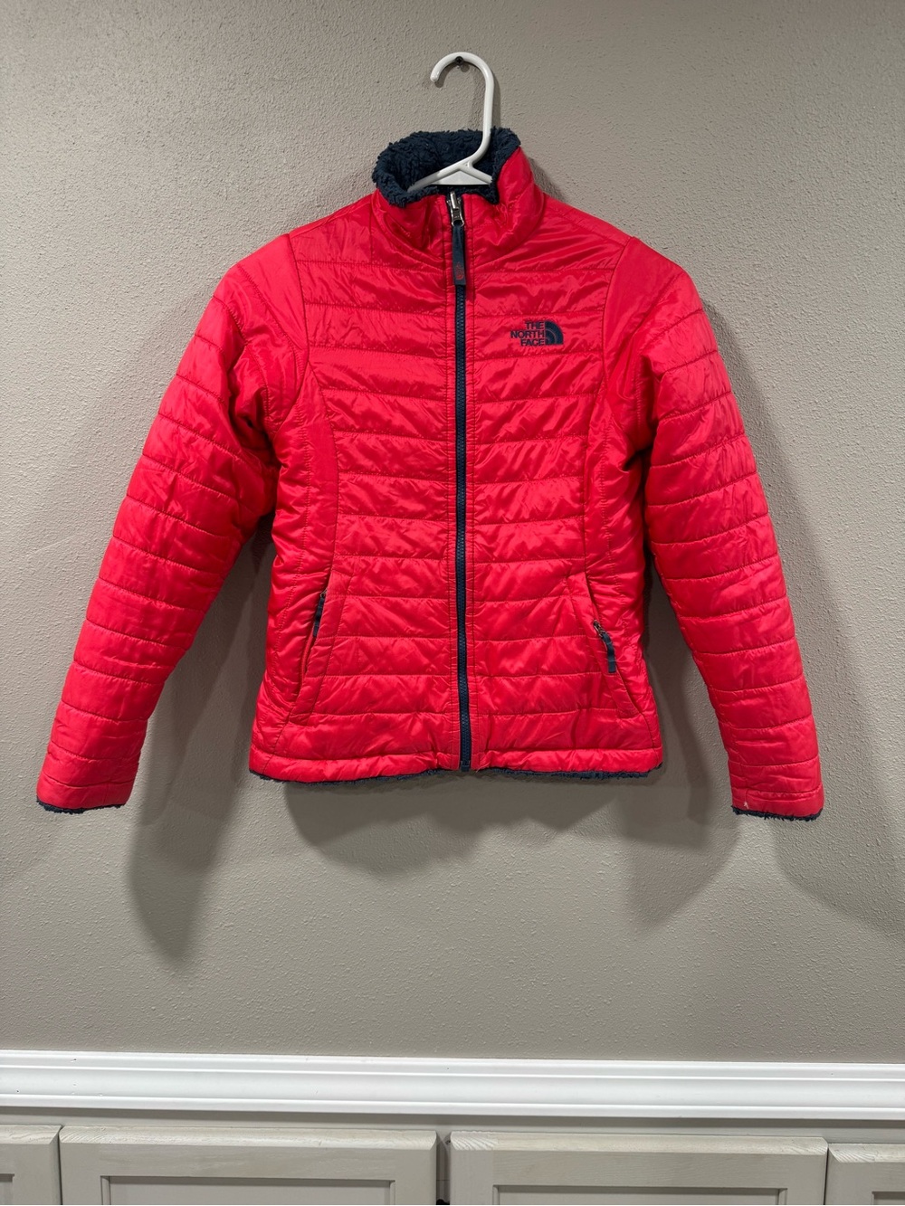 The North Face Girls Mossbud Swirl Reversible Jacket - Picture 9 of 11